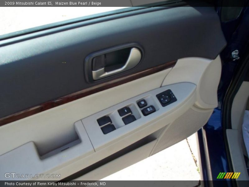 Maizen Blue Pearl / Beige 2009 Mitsubishi Galant ES