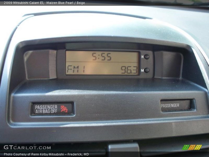 Maizen Blue Pearl / Beige 2009 Mitsubishi Galant ES