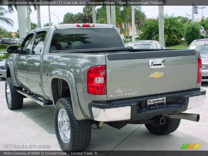 Graystone Metallic / Dark Titanium/Light Titanium 2008 Chevrolet Silverado 2500HD LTZ Crew Cab 4x4