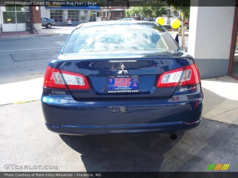 Maizen Blue Pearl / Beige 2009 Mitsubishi Galant ES