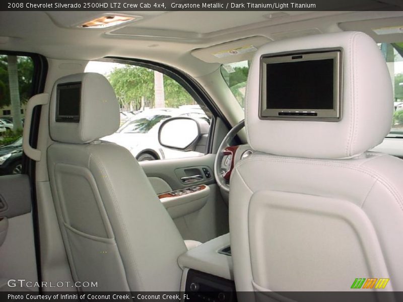 Graystone Metallic / Dark Titanium/Light Titanium 2008 Chevrolet Silverado 2500HD LTZ Crew Cab 4x4