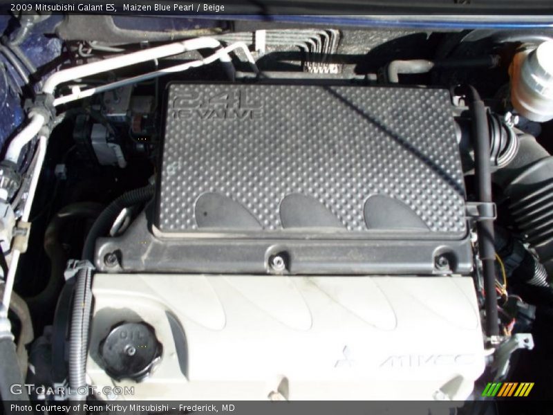 Maizen Blue Pearl / Beige 2009 Mitsubishi Galant ES
