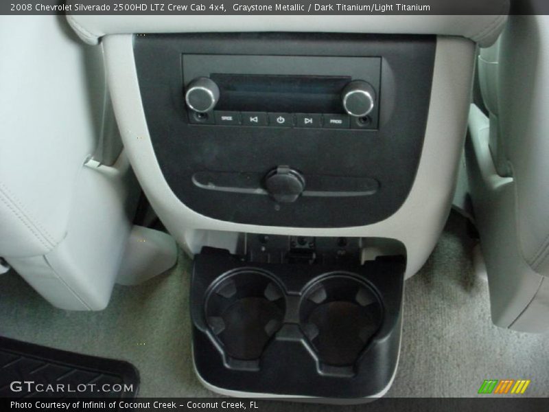 Graystone Metallic / Dark Titanium/Light Titanium 2008 Chevrolet Silverado 2500HD LTZ Crew Cab 4x4