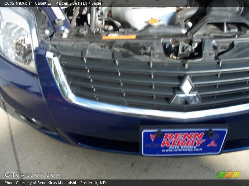 Maizen Blue Pearl / Beige 2009 Mitsubishi Galant ES