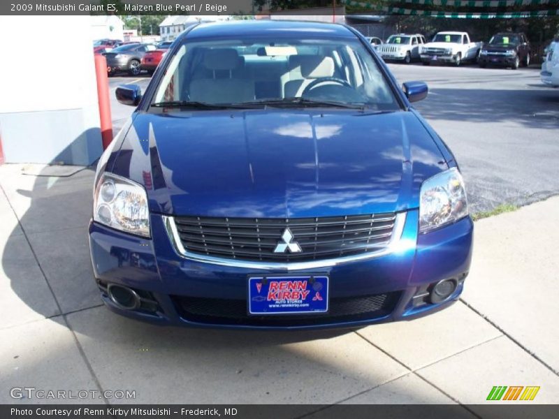 Maizen Blue Pearl / Beige 2009 Mitsubishi Galant ES