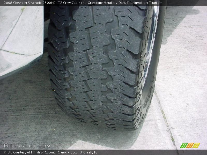 Graystone Metallic / Dark Titanium/Light Titanium 2008 Chevrolet Silverado 2500HD LTZ Crew Cab 4x4