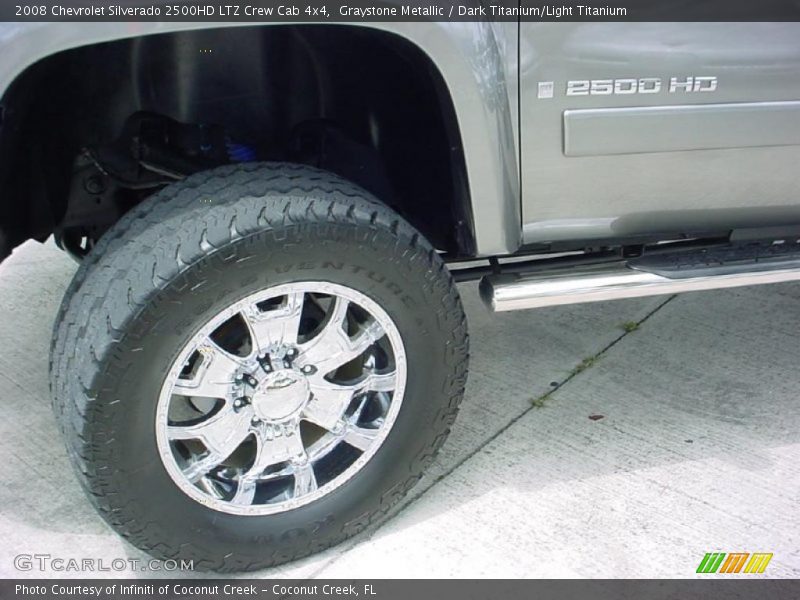 Graystone Metallic / Dark Titanium/Light Titanium 2008 Chevrolet Silverado 2500HD LTZ Crew Cab 4x4