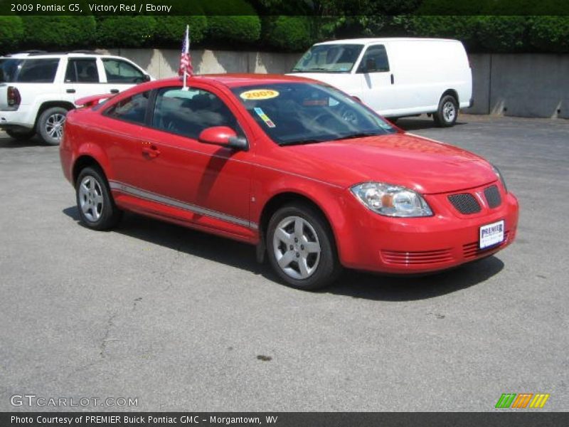 Victory Red / Ebony 2009 Pontiac G5