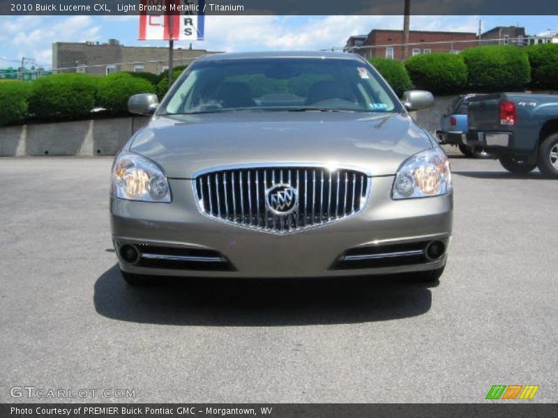 Light Bronze Metallic / Titanium 2010 Buick Lucerne CXL