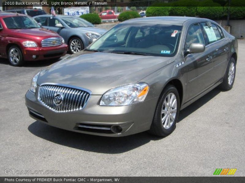 Light Bronze Metallic / Titanium 2010 Buick Lucerne CXL