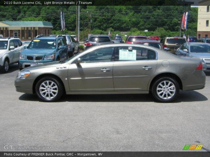 Light Bronze Metallic / Titanium 2010 Buick Lucerne CXL