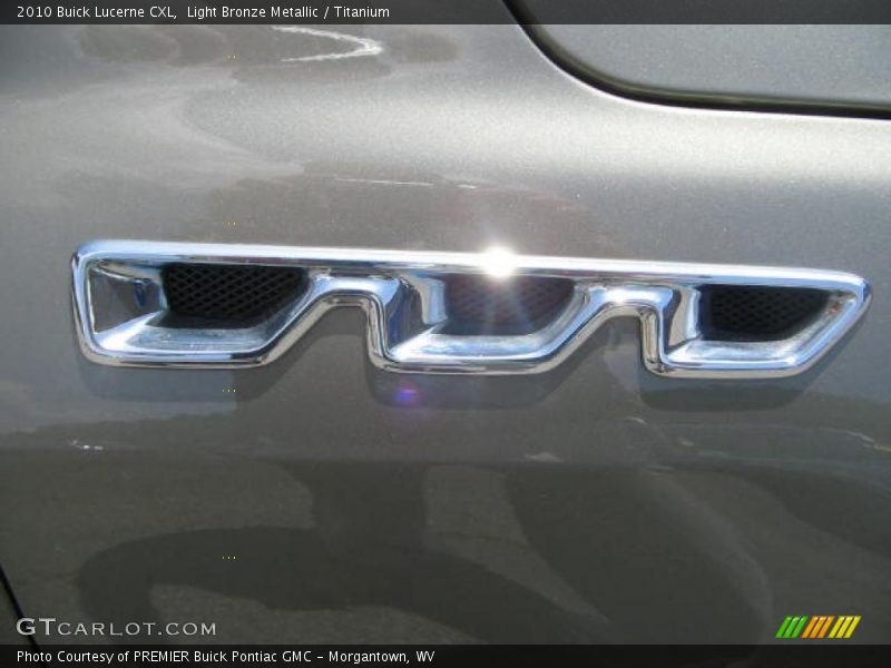 Light Bronze Metallic / Titanium 2010 Buick Lucerne CXL