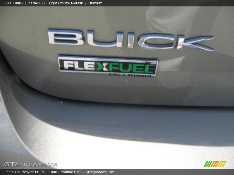 Light Bronze Metallic / Titanium 2010 Buick Lucerne CXL