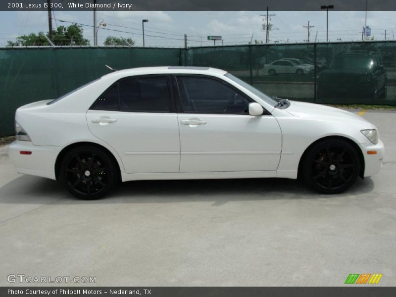 White Diamond / Ivory 2001 Lexus IS 300