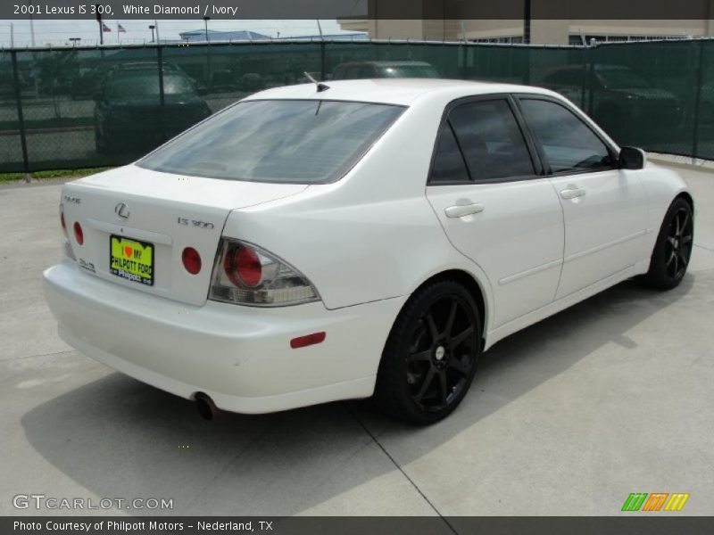 White Diamond / Ivory 2001 Lexus IS 300