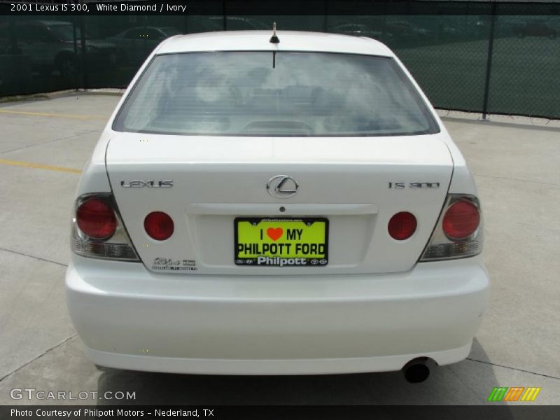 White Diamond / Ivory 2001 Lexus IS 300