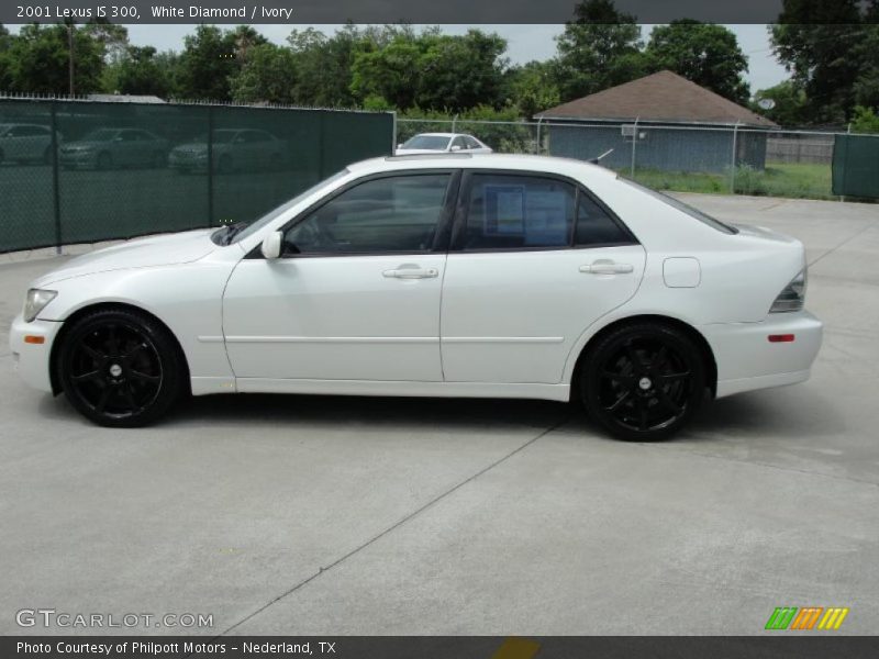 White Diamond / Ivory 2001 Lexus IS 300