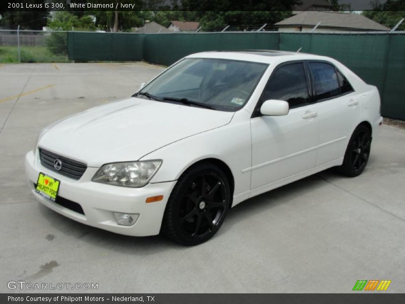 White Diamond / Ivory 2001 Lexus IS 300