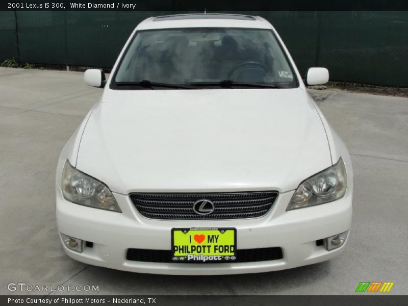 White Diamond / Ivory 2001 Lexus IS 300