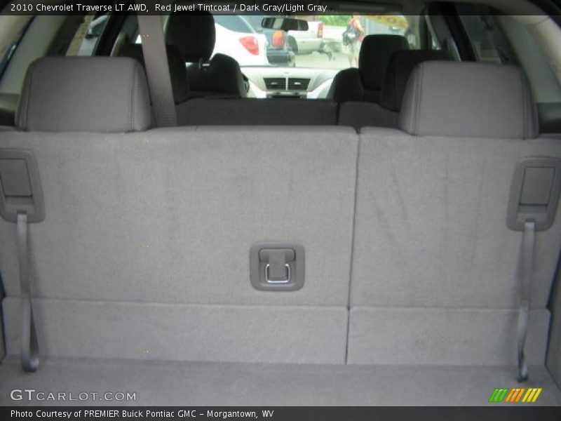 Red Jewel Tintcoat / Dark Gray/Light Gray 2010 Chevrolet Traverse LT AWD