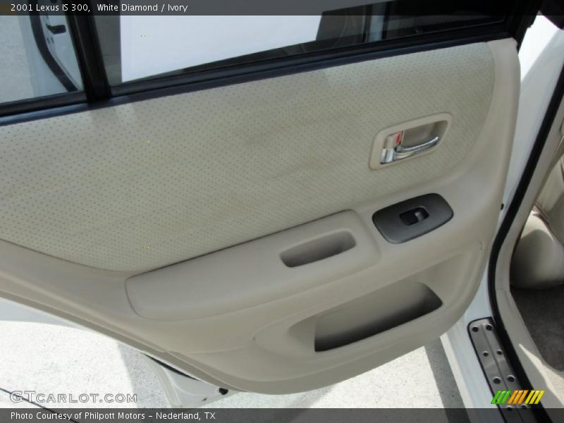 White Diamond / Ivory 2001 Lexus IS 300
