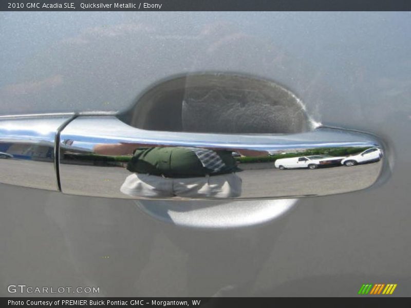 Quicksilver Metallic / Ebony 2010 GMC Acadia SLE