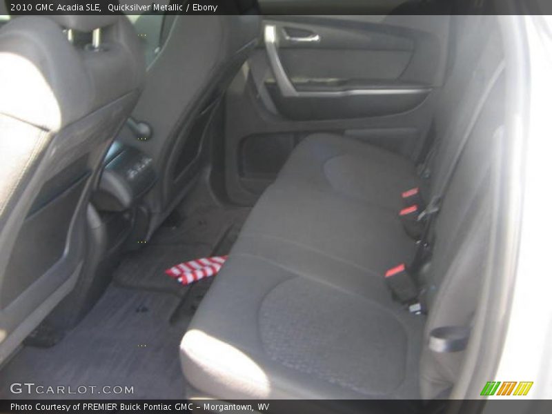 Quicksilver Metallic / Ebony 2010 GMC Acadia SLE