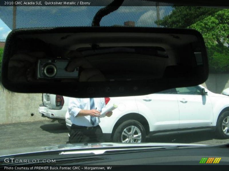 Quicksilver Metallic / Ebony 2010 GMC Acadia SLE
