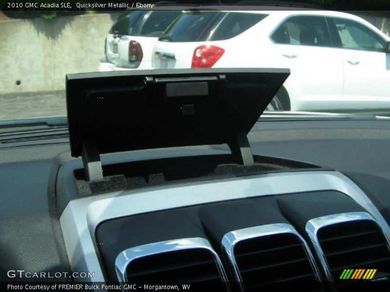 Quicksilver Metallic / Ebony 2010 GMC Acadia SLE