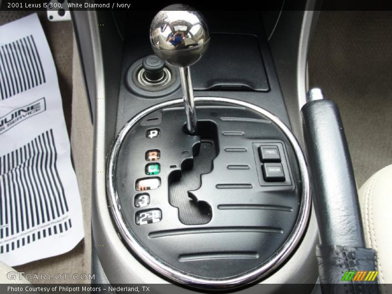 White Diamond / Ivory 2001 Lexus IS 300
