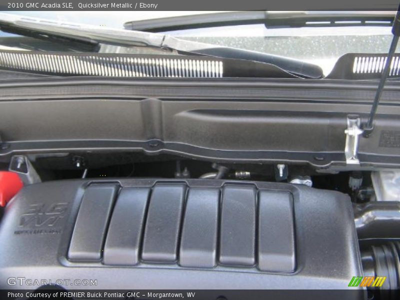 Quicksilver Metallic / Ebony 2010 GMC Acadia SLE