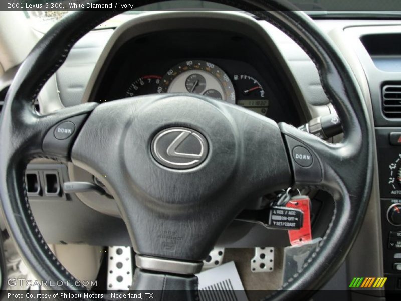 White Diamond / Ivory 2001 Lexus IS 300