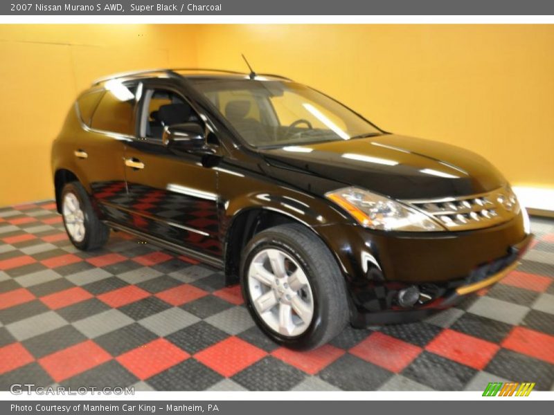 Super Black / Charcoal 2007 Nissan Murano S AWD