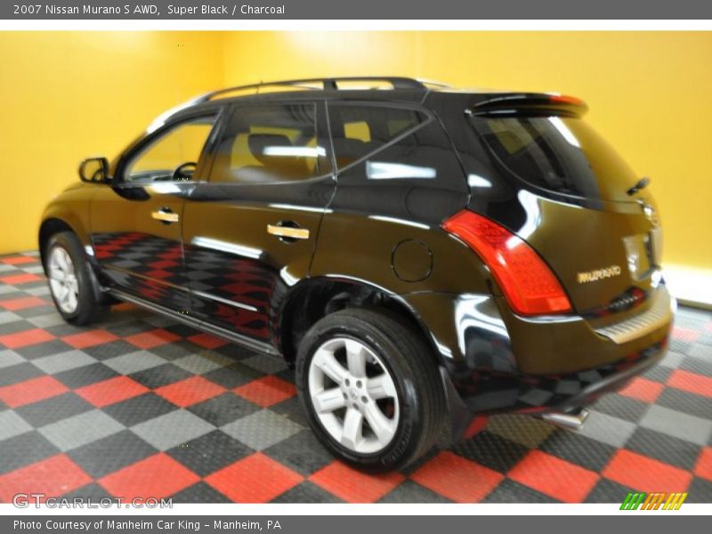 Super Black / Charcoal 2007 Nissan Murano S AWD