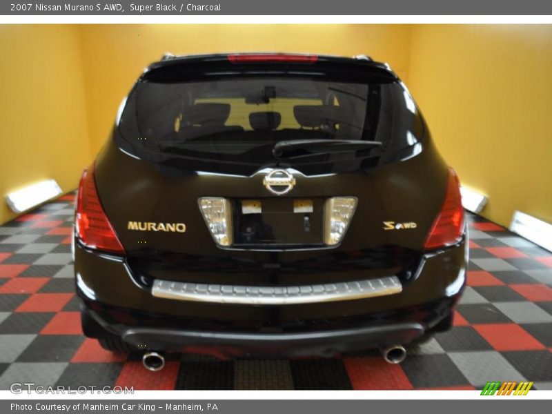 Super Black / Charcoal 2007 Nissan Murano S AWD