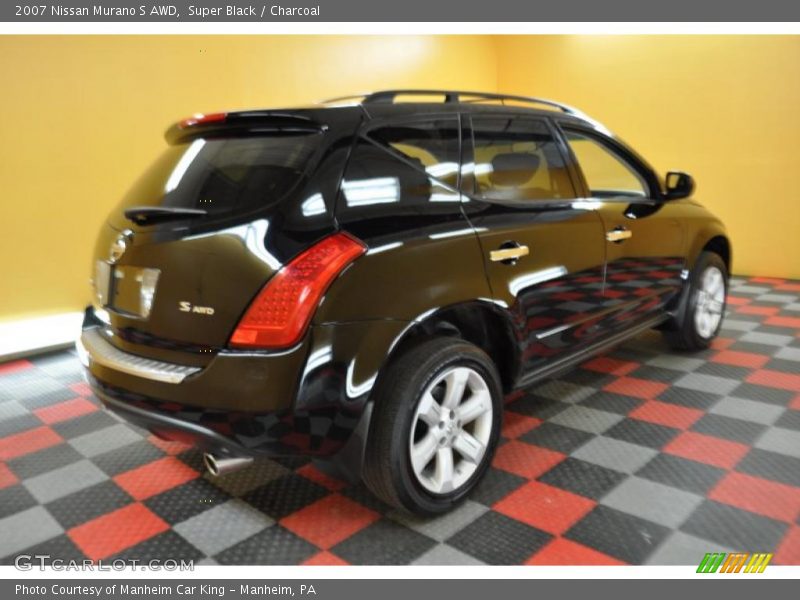 Super Black / Charcoal 2007 Nissan Murano S AWD