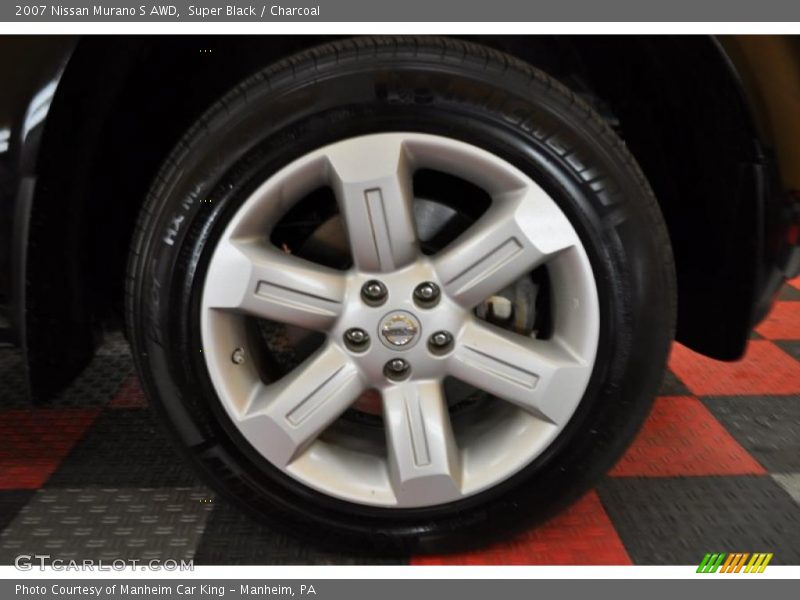 Super Black / Charcoal 2007 Nissan Murano S AWD