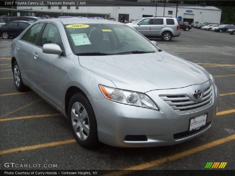Titanium Metallic / Ash 2007 Toyota Camry LE
