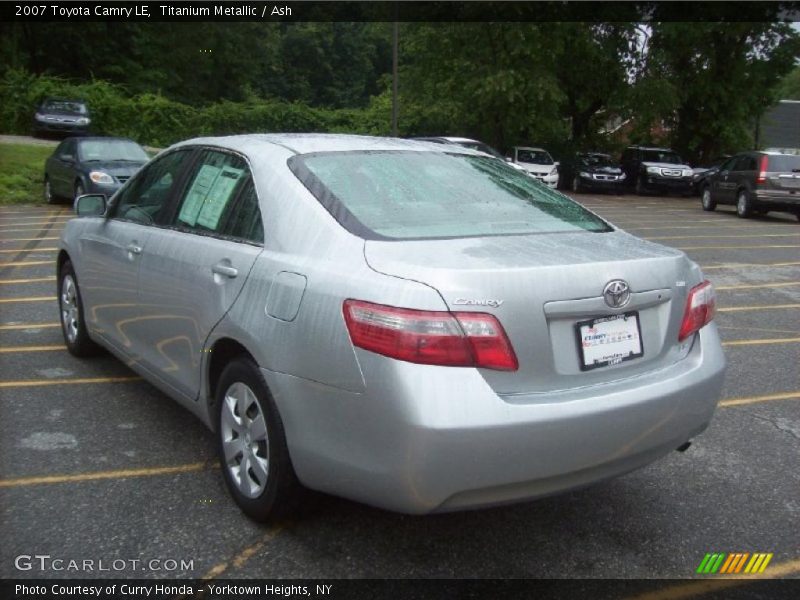 Titanium Metallic / Ash 2007 Toyota Camry LE