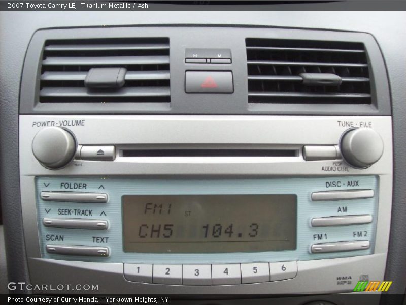 Titanium Metallic / Ash 2007 Toyota Camry LE