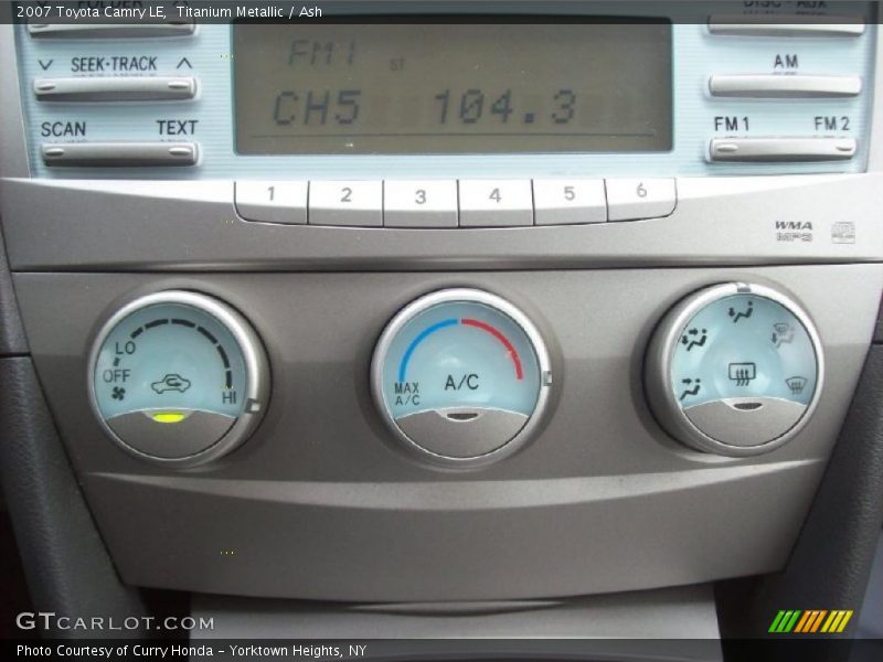 Titanium Metallic / Ash 2007 Toyota Camry LE