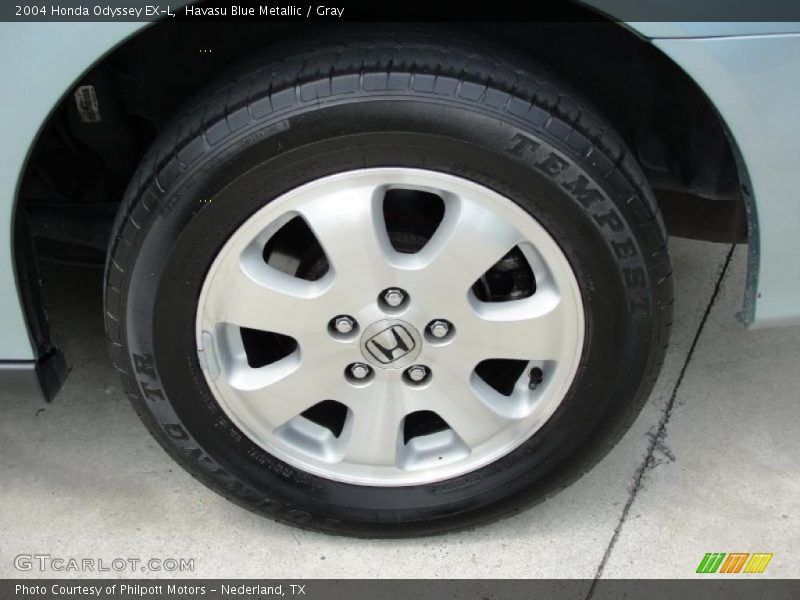 Havasu Blue Metallic / Gray 2004 Honda Odyssey EX-L