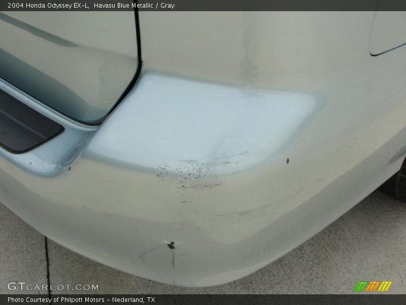 Havasu Blue Metallic / Gray 2004 Honda Odyssey EX-L