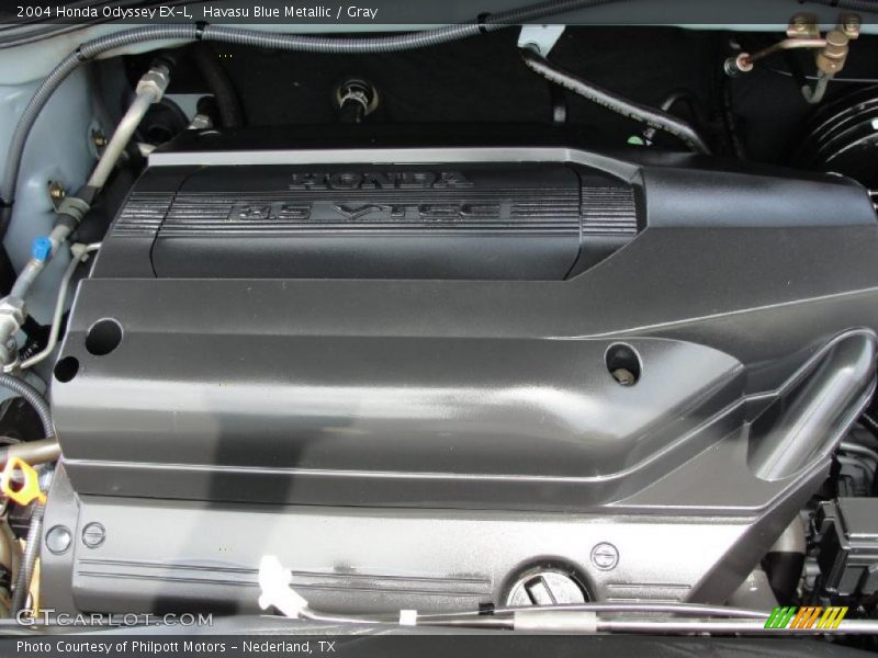 Havasu Blue Metallic / Gray 2004 Honda Odyssey EX-L