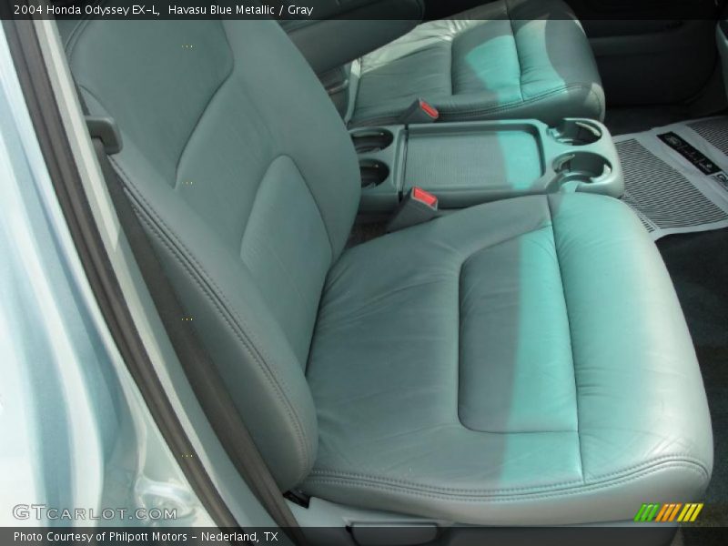 Havasu Blue Metallic / Gray 2004 Honda Odyssey EX-L