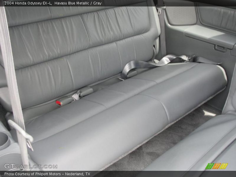 Havasu Blue Metallic / Gray 2004 Honda Odyssey EX-L