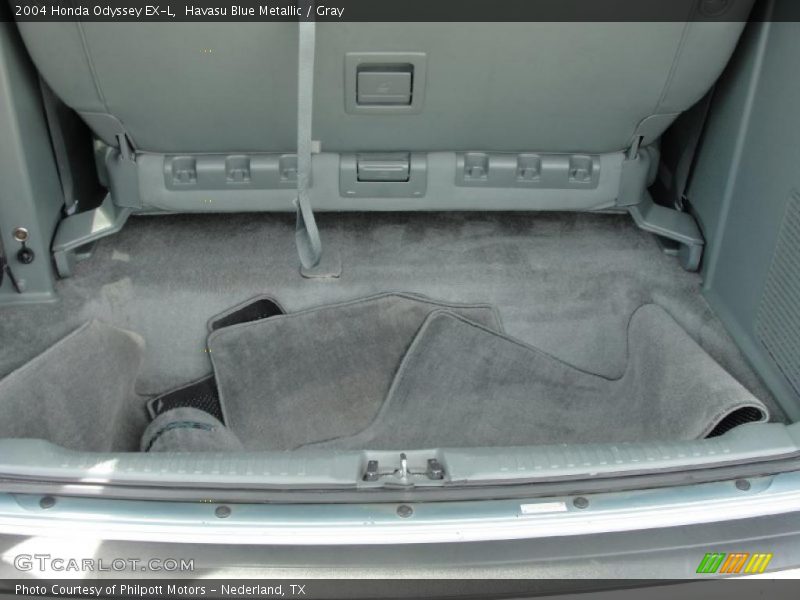 Havasu Blue Metallic / Gray 2004 Honda Odyssey EX-L