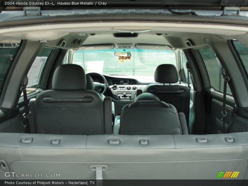 Havasu Blue Metallic / Gray 2004 Honda Odyssey EX-L