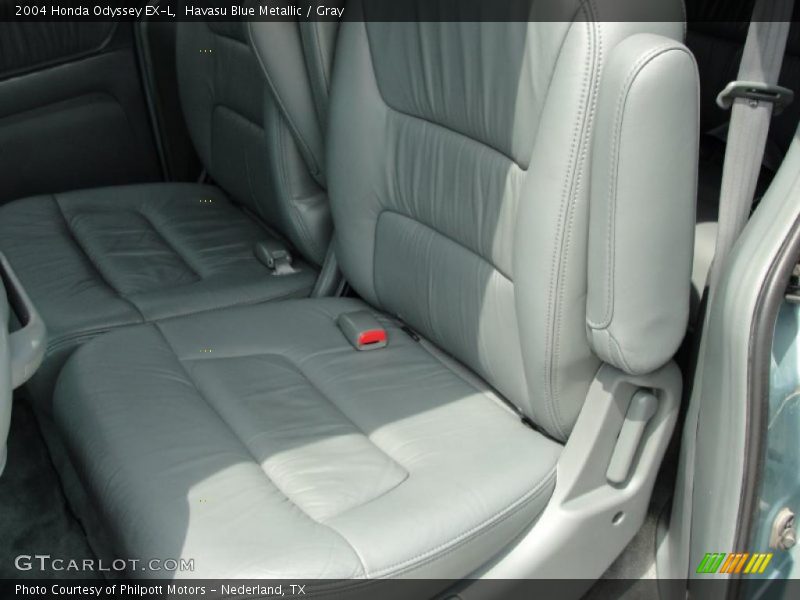 Havasu Blue Metallic / Gray 2004 Honda Odyssey EX-L