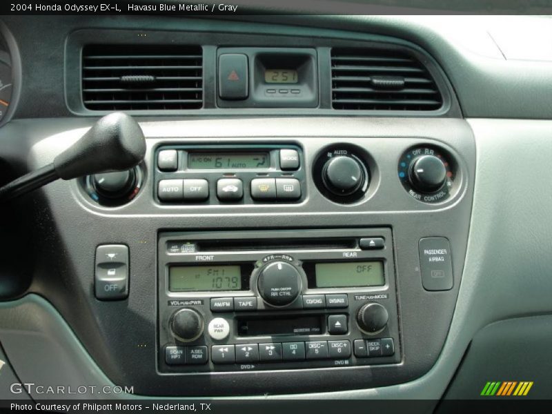 Havasu Blue Metallic / Gray 2004 Honda Odyssey EX-L